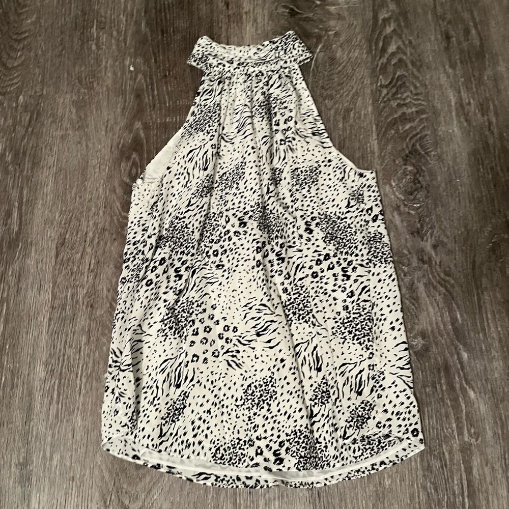 Tahari Printed Blouse